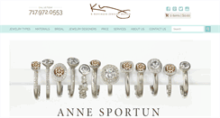 Desktop Screenshot of knovingerjewelry.com